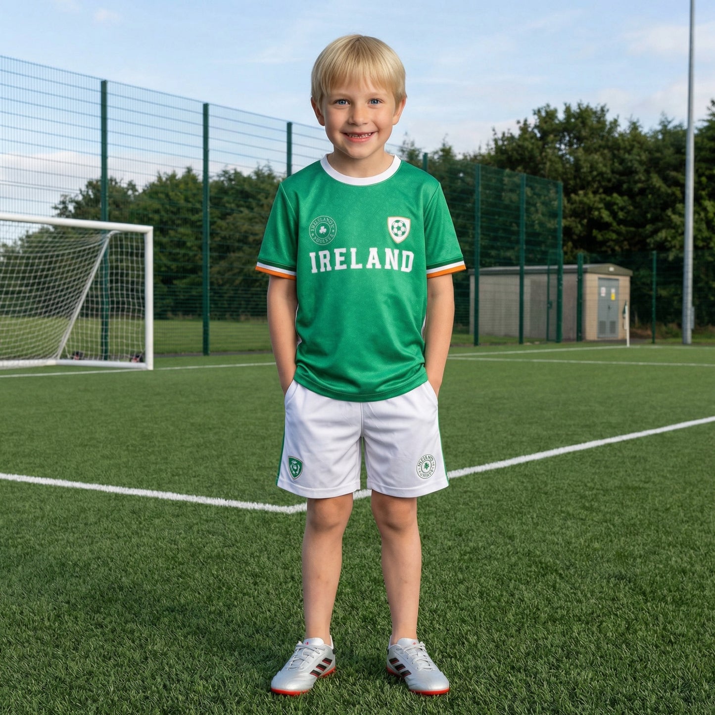 Ireland Kids Football Gear Set
