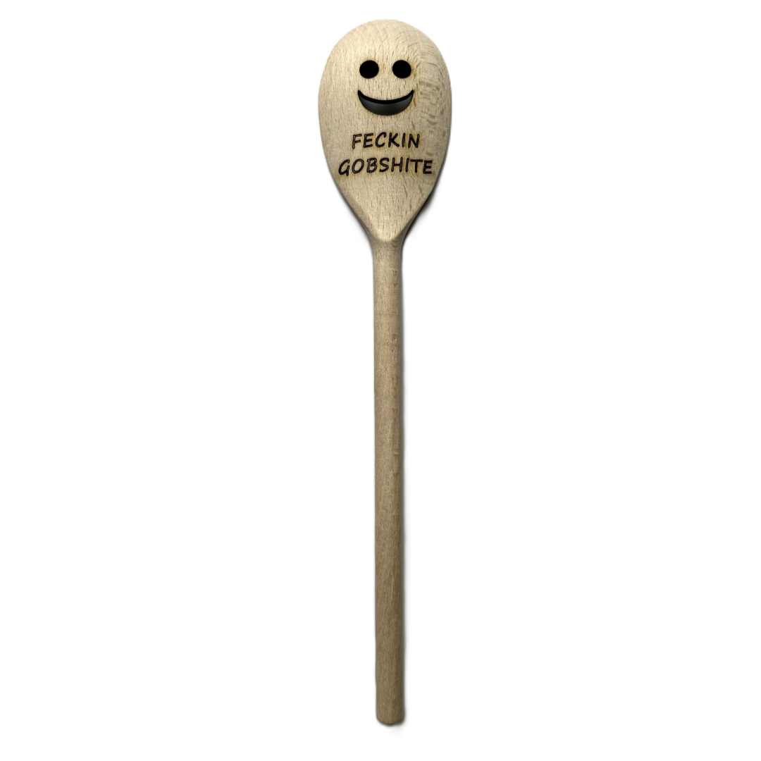 Feckin Gobshite Wooden Spoon