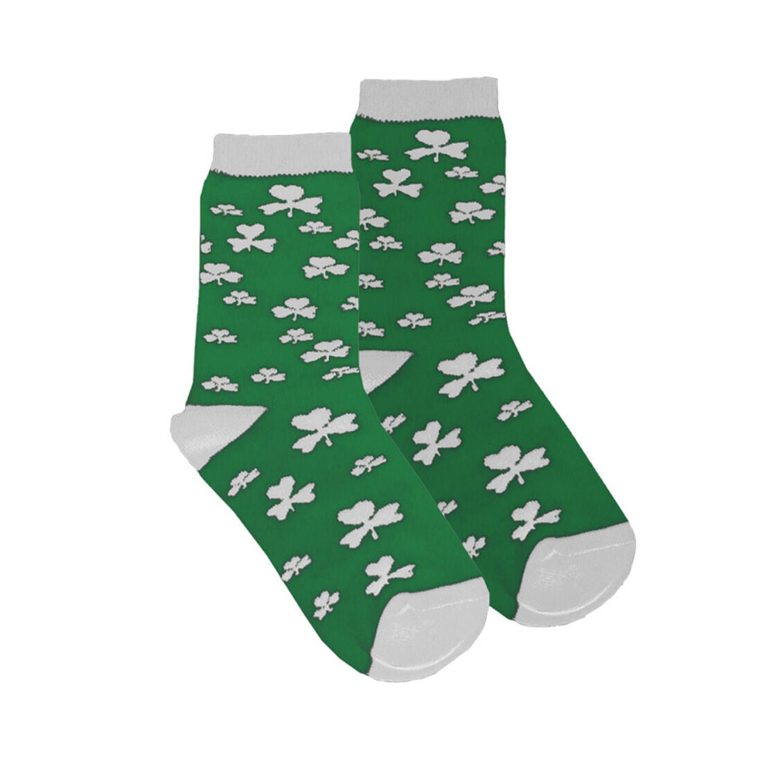 Kids Shamrock Print Socks