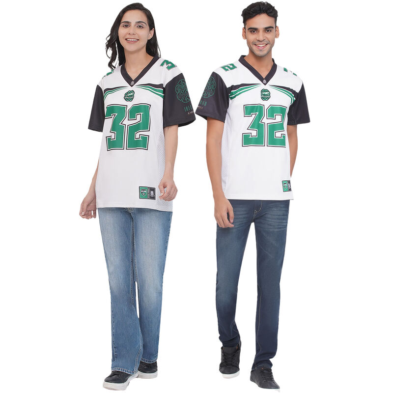 Ireland Official American Football White Jersey