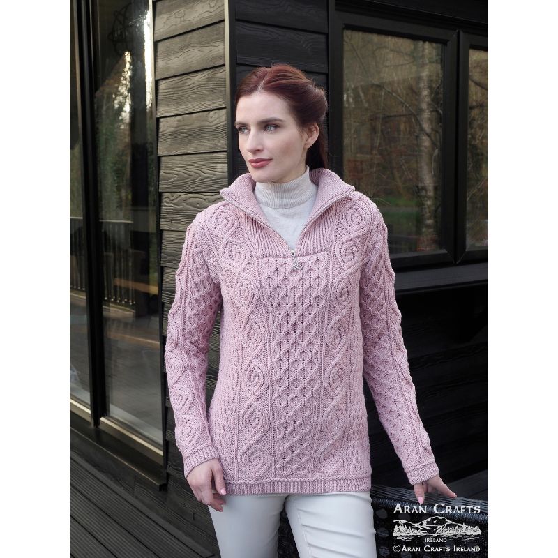 Fluffy Sweater - Pink - Ladies