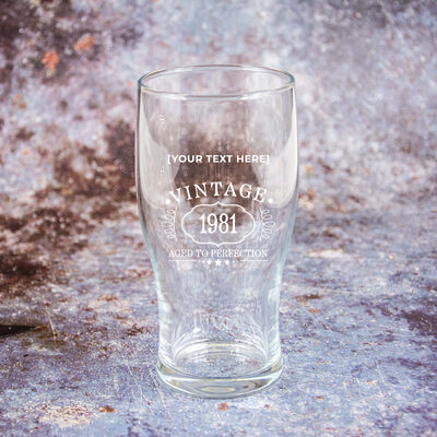 Guinness Pint Glass with Personalization – Guinness Webstore US
