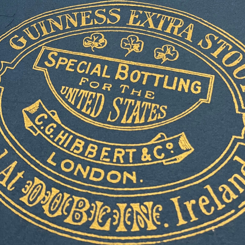 Arthur Guinness Harp T-Shirt - Airforce Blue