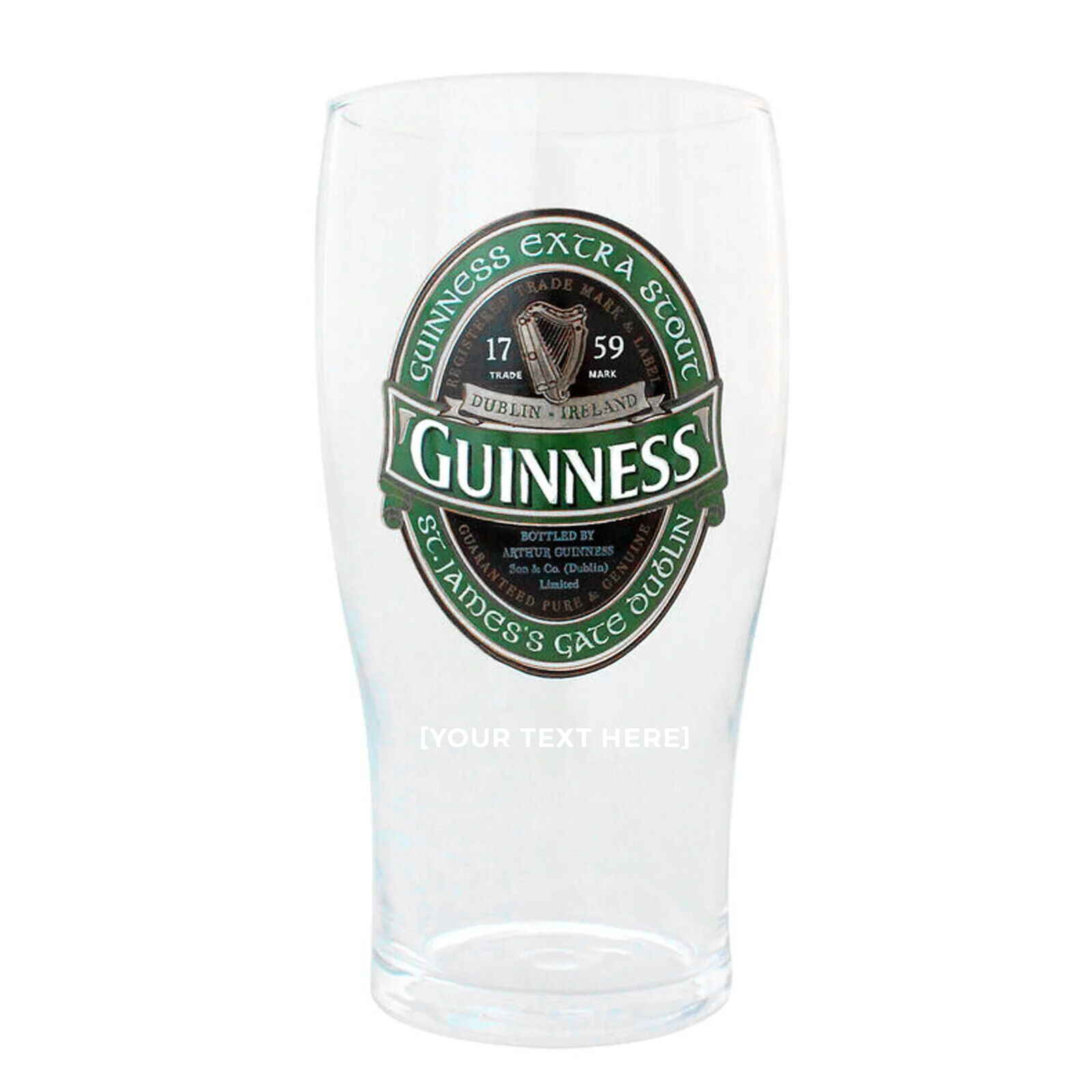 Guinness Toucan 20oz Pint Glass 2-Pack