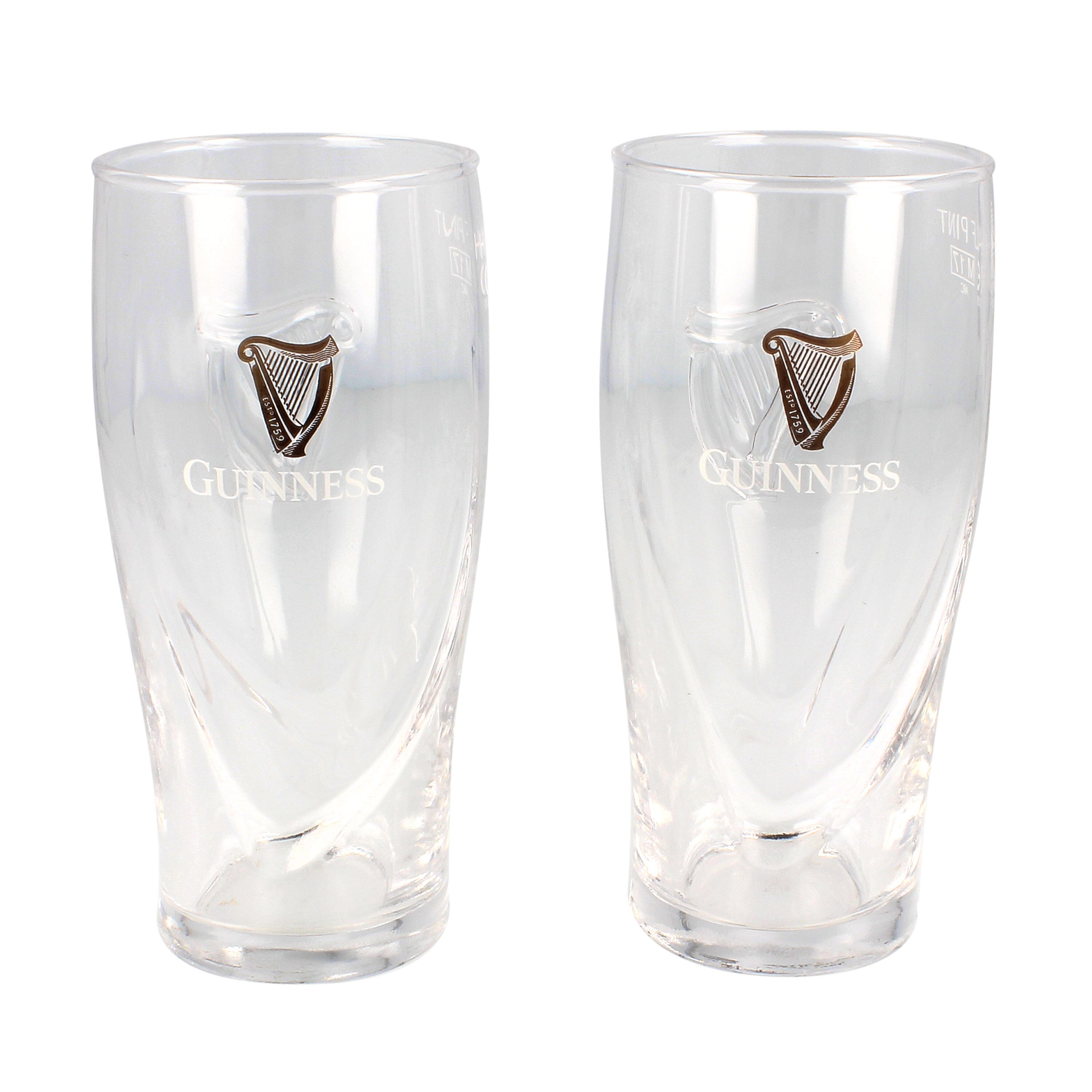 Guinness Toucan Christmas 2 Pack Pint Glasses