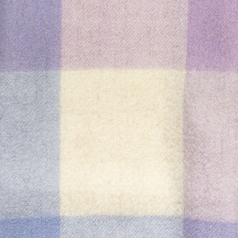 Box Brushed Woollen Scarf – Lilac