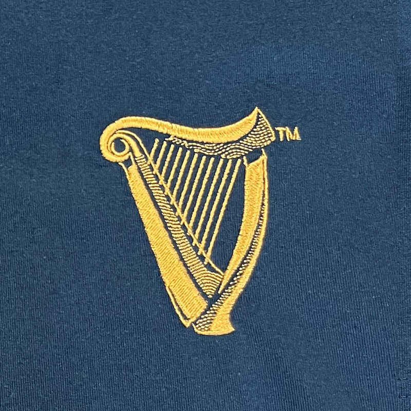 Arthur Guinness Harp T-Shirt - Airforce Blue