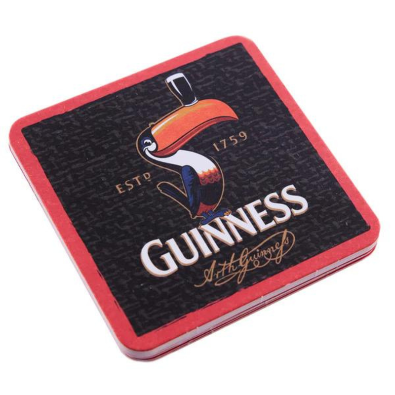 Guinness Gilroy Bar Towel & Coaster Set
