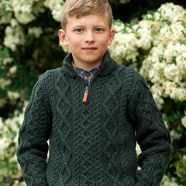 Go to the product listing to view all Children's Aran Knitwear