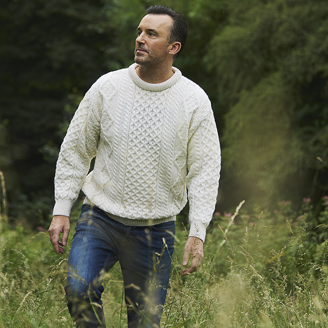 Go to the product listing for all Aran Knitwear on sale