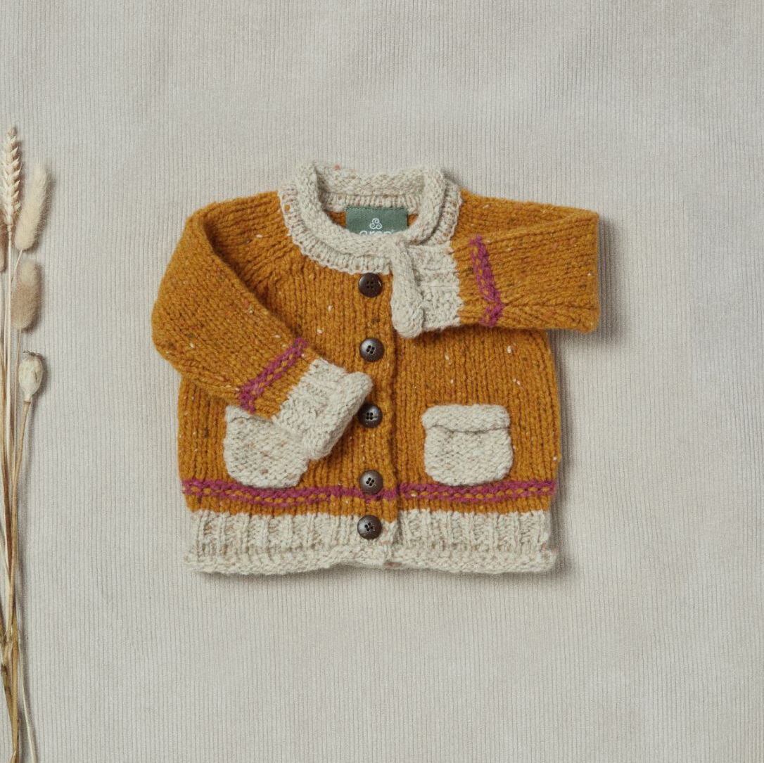 Go to the product listing page for all Childrens Aran knitwear products
