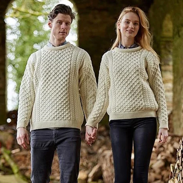 Go to the product listing to view all Unisex Aran Sweaters