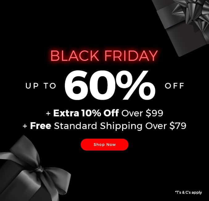 Go to the product listing page Black Friday product page with up to 60% off sale