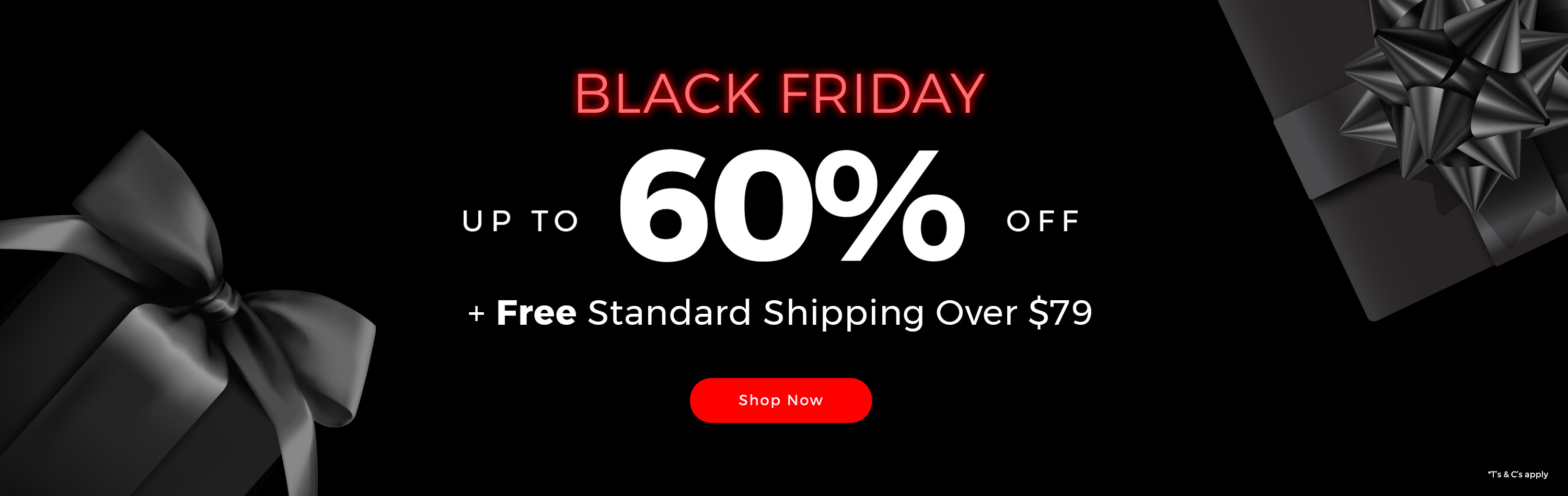 Go to the product listing page Black Friday product page with up to 60% off sale