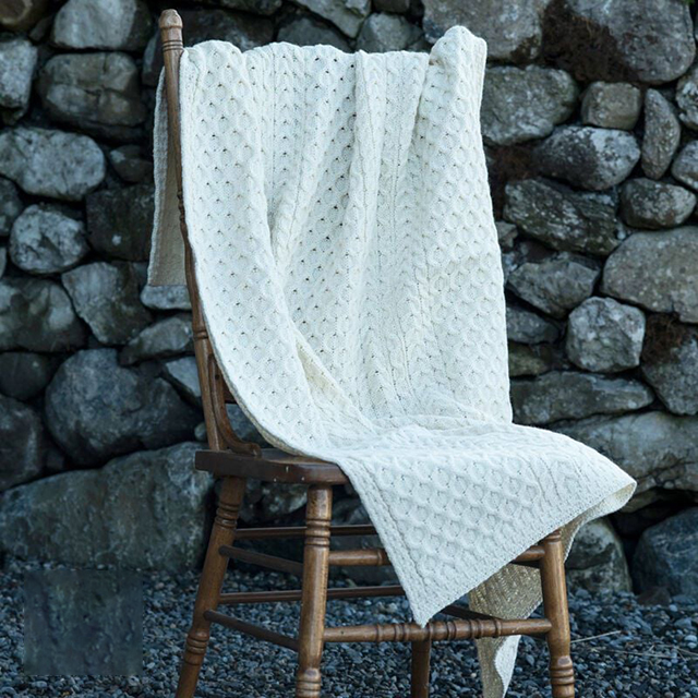 Go to the product listing to view all Aran Blankets and Throws