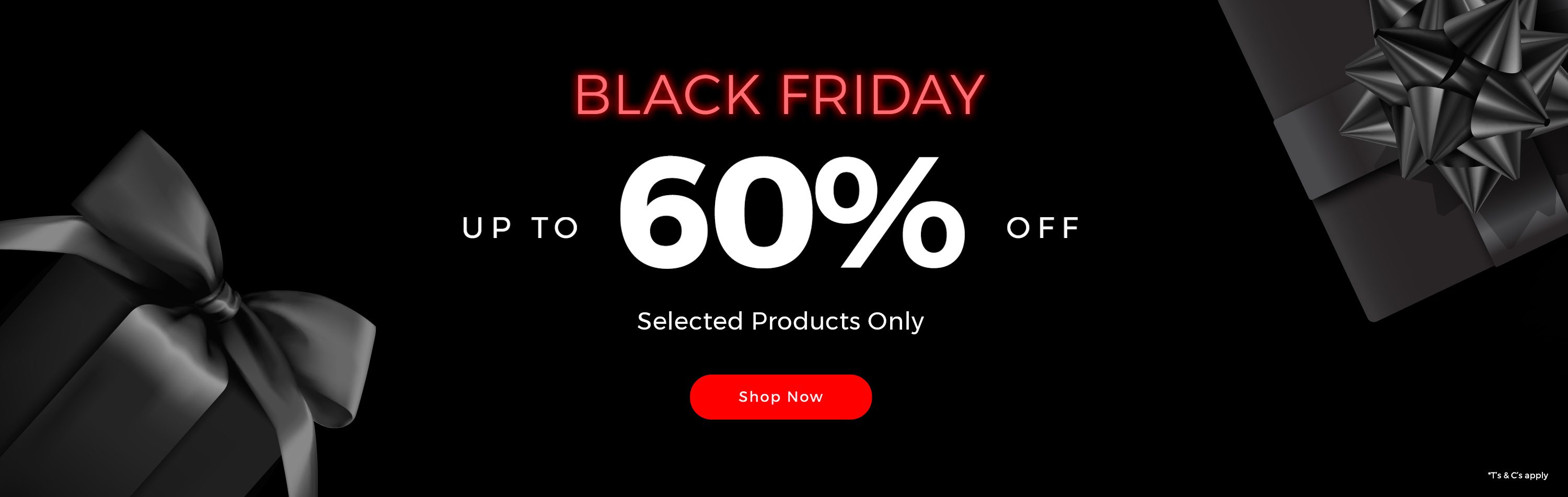 Go to the product listing page Black Friday product page with up to 60% off sale