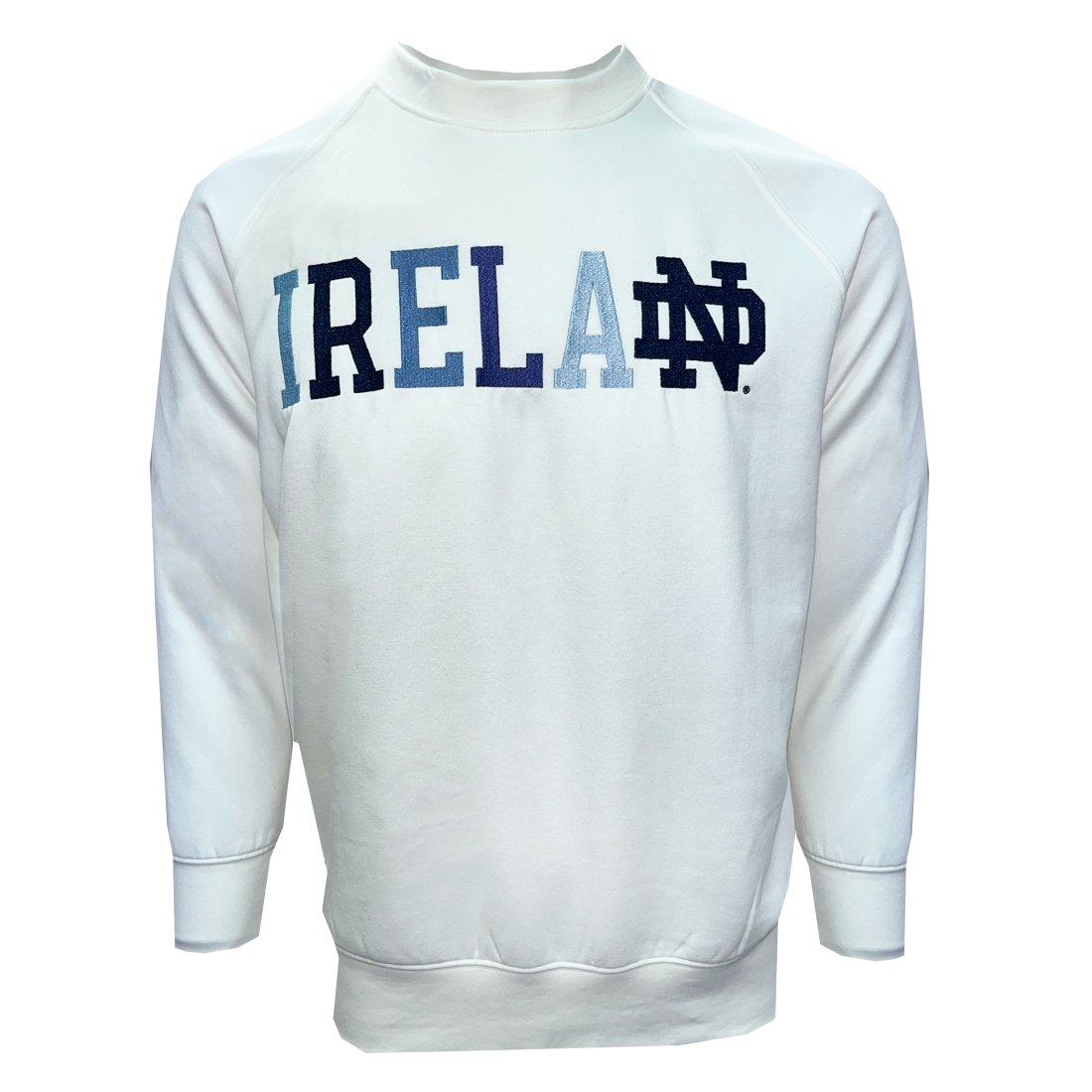 White notre 2025 dame sweatshirt