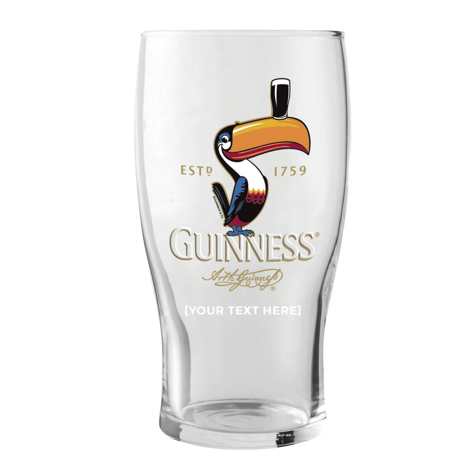  Guinness Gravity Official Beer Pint Glass